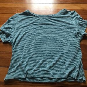blue aeropostale short sleeve tee